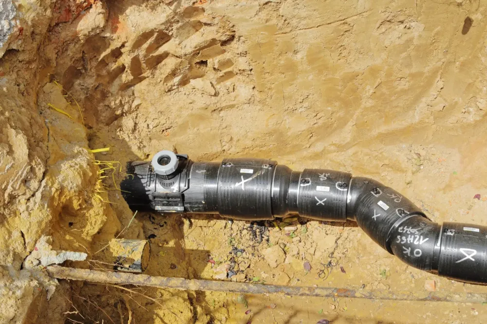 Egouttage près de Braine-le-Comte